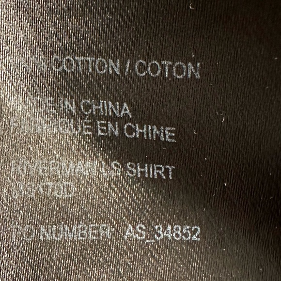 All Saints Men’s Denim Look Pearl Snap Button Up Long Sleeve Shirt Blue - XS - Picture 7 of 7